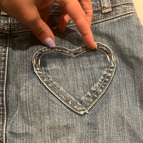 Boden Denim Overall Dress with Cherry 🍒 Patch - Picture 5 of 6